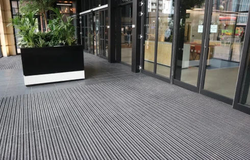 anchorage public building entrance matting