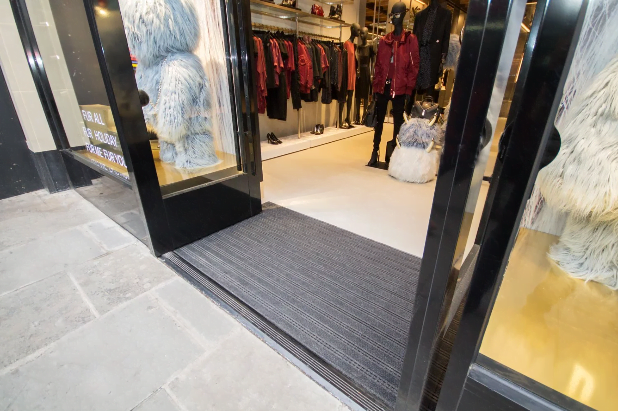 Premier Track Entrance Matting Diesel Store COBA Flooring