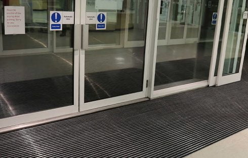 flooring for hospital entrance