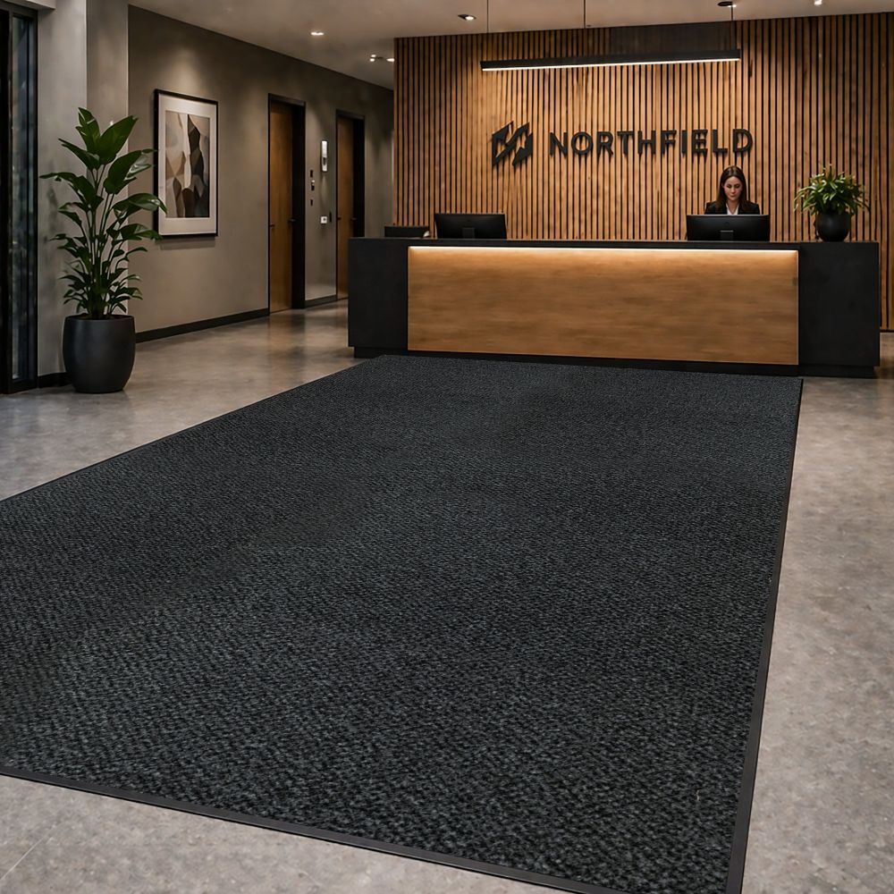 Halo Entrance Matting In Reception Area