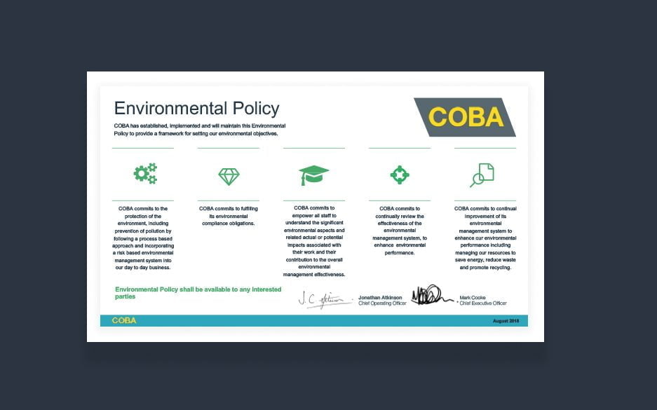 Environmental Policy 2018