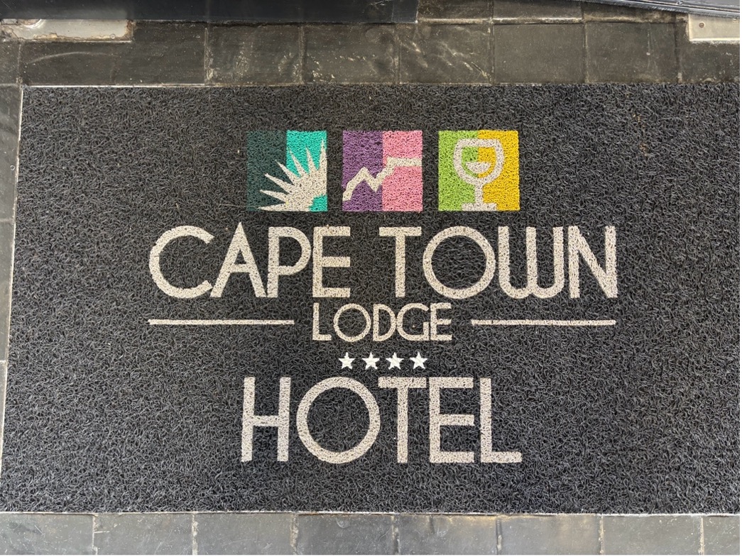 CPT Lodge Hotel super fall contract logo mat